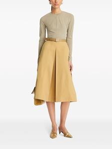 Tory Burch Geplooide midi-rok - Beige