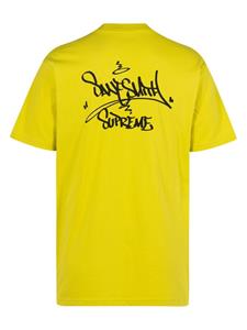 Supreme Katoenen T-shirt - Geel