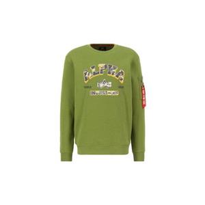 Alpha Industries Sweater  Men - Sweatshirts College Camo Sweater