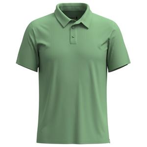 SmartWool  S/S Polo - Merino/Cotton - Merinoshirt, groen