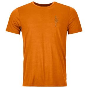 Ortovox  150 Cool Climb Local T-Shirt - Merinoshirt, oranje