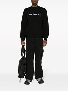 Carhartt WIP Sweater met geborduurd logo - Zwart