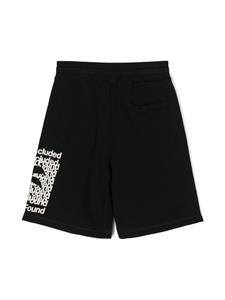 Dolce & Gabbana Kids Joggingbroek met logoprint - Zwart