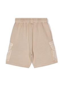 Aspesi Kids Shorts met elastische taille - Beige