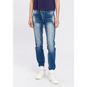 Arizona Slim-fit-Jeans "Heavy Washed - Shaping", Mid Waist