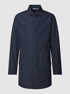 Matinique Lange jas met platte kraag, model 'miles'