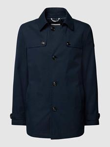 s.Oliver BLACK LABEL Langmantel Trenchcoat aus Baumwollmix