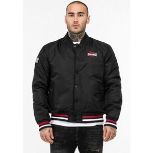 Lonsdale - Orkney Black/Red/Ecru - Collegejacke