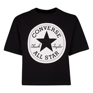 Kurzarm-t-shirt Converse  Chuck Patch Boxy Schwarz
