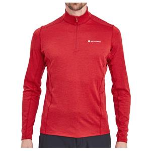 Montane  Dart Zip Neck - Sportshirt, rood