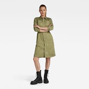 G-Star RAW Fitted Blousejurk - Groen - Dames