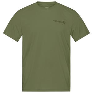 Norrøna  Femund Tech T-Shirt - Sportshirt, olijfgroen