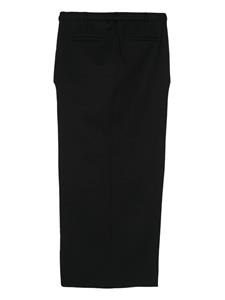 Ssheena cut-out belted midi skirt - Zwart