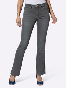 jeans in grey-denim van heine