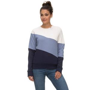 Ragwear Sweater "JOHANKA BLOCK", Crew Neck im Color-Blocking Design