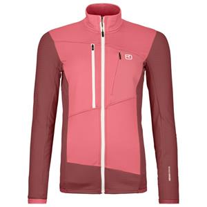 Ortovox  Women's Fleece Grid Jacket - Fleecevest, pink