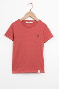 Sissy-Boy Zacht Rood Neppy T-shirt Met Smiley