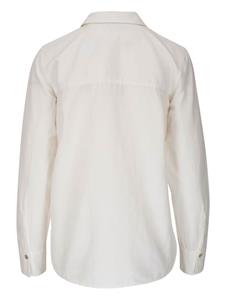 Vince Katoenen-zijden blouse - Wit