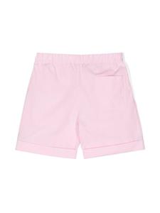 KINDRED organic-cotton straight-leg shorts - Roze