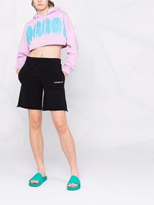 BARROW Cropped hoodie - Roze