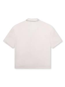 Karl Lagerfeld Kids Lyocell shirt met korte mouwen - Wit
