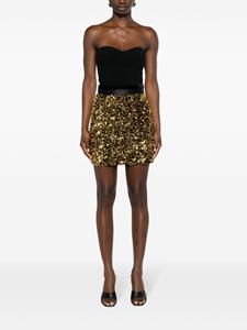 STYLAND sequined thigh-length skirt - Goud