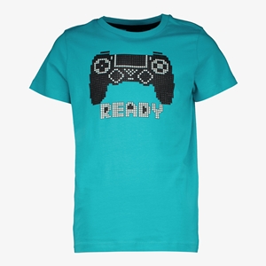 Unsigned jongens T-shirt met game controller