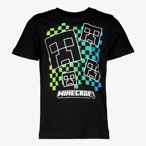 Unsigned jongens T-shirt met Minecraft opdruk