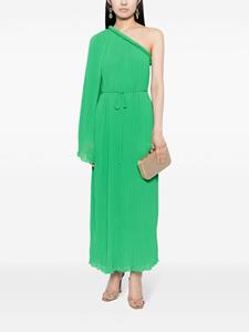 Rachel Gilbert Crio plissé-effect midi dress - Groen