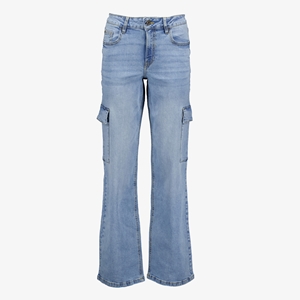 TwoDay dames cargo jeans lichtblauw