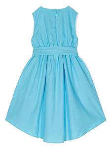 KINDRED bow-detail sleeveless dress - Blauw