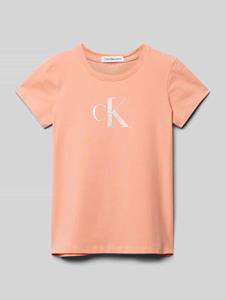 Calvin Klein Jeans Slim fit T-shirt met logoprint
