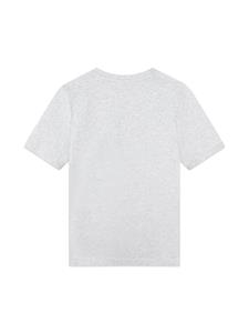 BOSS Kidswear logo-print cotton T-shirt - Grijs
