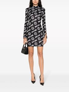 Just Cavalli Mini-jurk met lange mouwen - Zwart