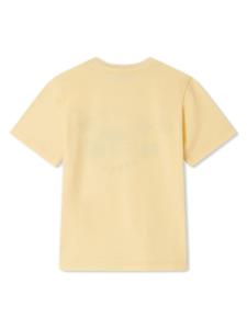 Bonpoint T-shirt met grafische print - Geel