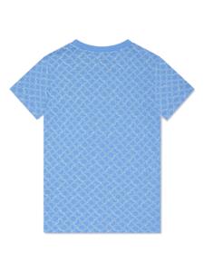 TRUSSARDI JUNIOR T-shirt met print - Blauw