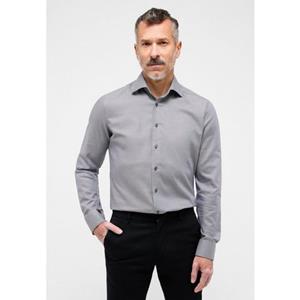 ETERNA Mode GmbH SLIM FIT Hemd in grau strukturiert