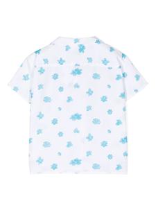 KINDRED Kelly Scribble Cloud-print camp shirt - Wit