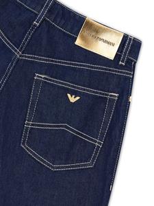Emporio Armani Straight jeans - Blauw