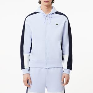 Lacoste Zip-up hoodie coloblock in molton