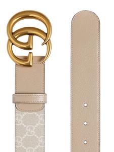 Gucci Riem met GG gesp - Beige