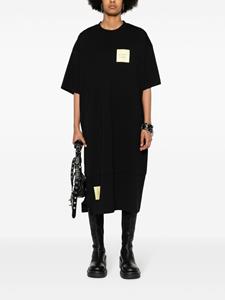 VETEMENTS Midi-jurk met logoprint - Zwart