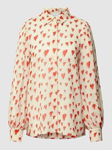 Jake*s Collection Blouse met all-over motief
