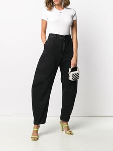 Off-White High waist jeans - Zwart