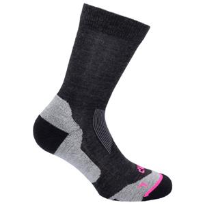 CMP  Women's Trekking Wool Sock - Wandelsokken, zwart/grijs
