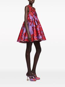 AZ FACTORY Mini-jurk met bloemenprint - Paars