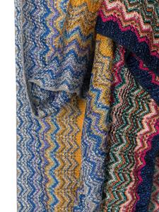 Missoni Sjaal met zigzagpatroon - Geel