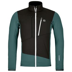 Ortovox  Fleece Grid Jacket - Fleecevest, zwart