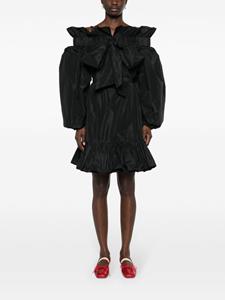 Patou Asymmetrische midi-jurk - Zwart
