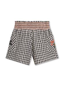 Kenzo Kids Geruite shorts - Grijs